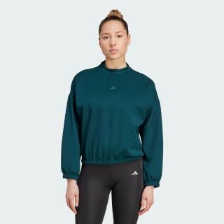 【adidas 愛迪達】ESSENTIALS 長袖上衣 吸濕排汗 女 JM4489