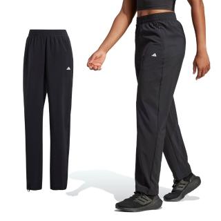 【adidas 愛迪達】Trn P 女款 黑色 亞規 中腰 錐型 吸濕排汗 運動 訓練 健身 長褲 IL6984