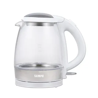 【SAMPO 聲寶】輕巧美型1.2L玻璃快煮壺(KP-CA12G)