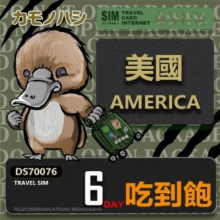 【鴨嘴獸 旅遊網絡卡】Travel Sim 美國 喫到飽上網絡卡 旅遊卡(美國 上網絡卡)