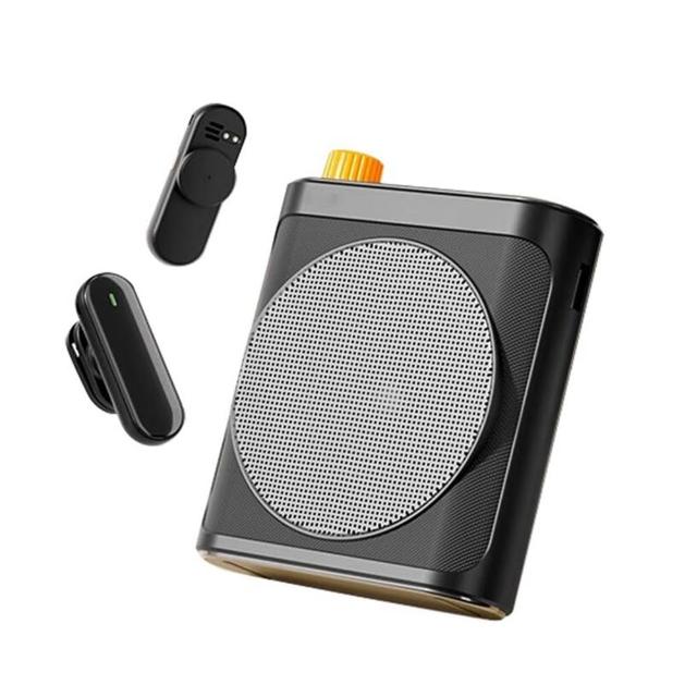 【RTAKO】領夾麥克風 無線擴音器(小蜜蜂 擴音器 揚聲器 大聲公 喊話器 喇叭)