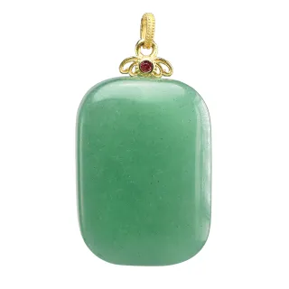 【漢石齋】天然東菱石 平安無事牌玉佩吊墜(18*25*11mm)