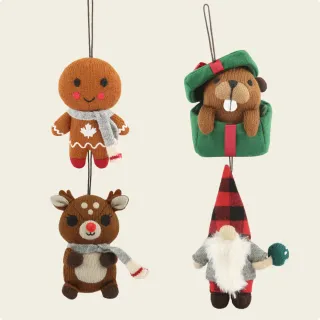 【Roots】Roots 家飾-精選Q版聖誕吊飾(多款可選)
