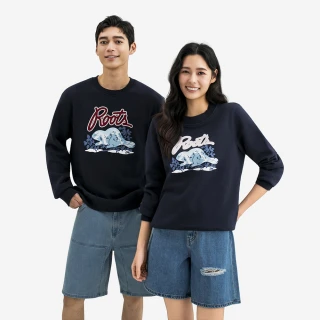 【Roots】Roots男女裝-Roots SIGNATURE 經典圓領上衣(男女款可選)