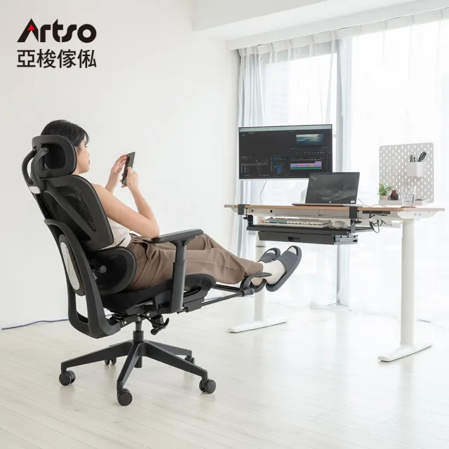 【Artso 亞梭】悠樂椅-全網椅(自行組裝/電腦椅/人體工學椅/辦公椅/椅子)