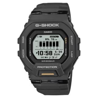 【CASIO 卡西歐】G-SHOCK 時尚有型 日常休閒 藍芽運動手錶 黑 GBD-200-1A1 45.9mm