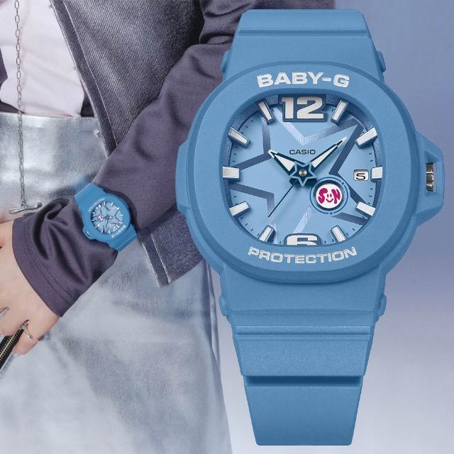 【CASIO 卡西歐】BABY-G Y3K 太空未來風 時尚腕錶 618 週年慶 畢業禮物(BGA-10D-2A2)
