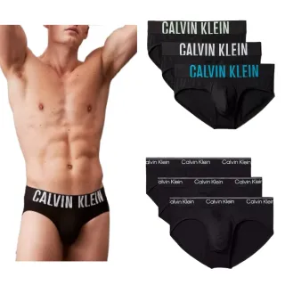 【CALVIN KLEIN】CK男內褲 3件組超細纖維彈性合身男三角褲/CK內褲(多款任選)