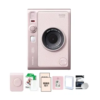 【FUJIFILM 富士】Instax Mini EVO 混合式數位拍立得相機 原廠公司貨(原廠皮套40張底片相冊..豪華組)
