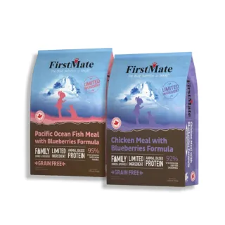 【第一饗宴】無穀低敏全貓4.54公斤 任選2包 雞肉藍莓/海魚藍莓(FirstMate WDJ 低GI貓飼料)