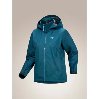 【Arcteryx 始祖鳥官方直營】女 Beta AR 防水外套(夜色藍/冰河藍)