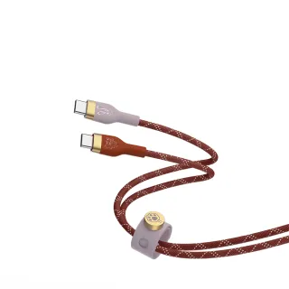 【BELKIN】BoostCharge Pro Flex USB-C to USB-C 2M充電傳輸線_動物方城市(CAB011qc2MOG-DY)
