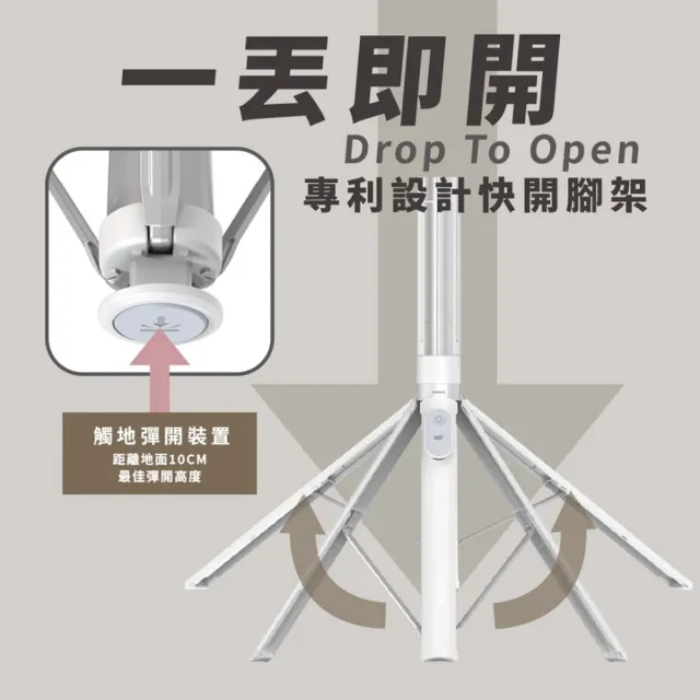 【MAGIPEA】美極品 磁吸三腳快開棒(磁吸＋夾具二合一 全機型都適用)