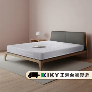 【KIKY】布達佩斯雙面可睡硬式彈簧床墊(雙人加大6尺)
