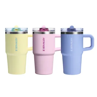 【STANLEY】防漏吸管隨手杯 0.59L(全色系)