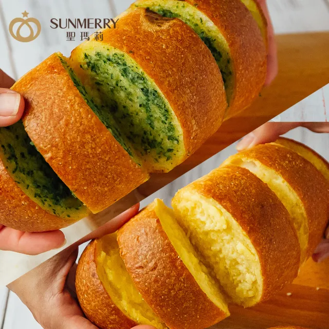 【聖瑪莉】蒜泥厲害、奶酥厲害 3入 X2袋(聖瑪莉/麵包/大蒜/奶油/點心)