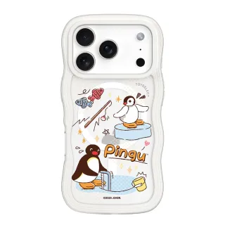 【TOYSELECT】iPhone全系列｜PINGU釣魚趣雲朵波波MagSafe iPhone手機殼