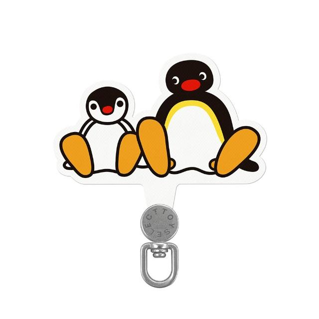 【TOYSELECT】PINGU兄妹情誼旋轉手機掛片/夾片