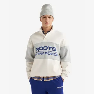 【Roots】Roots男裝-ALPINE GOODS 立領上衣(象牙白)