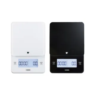 【HARIO】咖啡師玻璃電子秤(VSTGB-2000-B / VSTGB-2000-W)