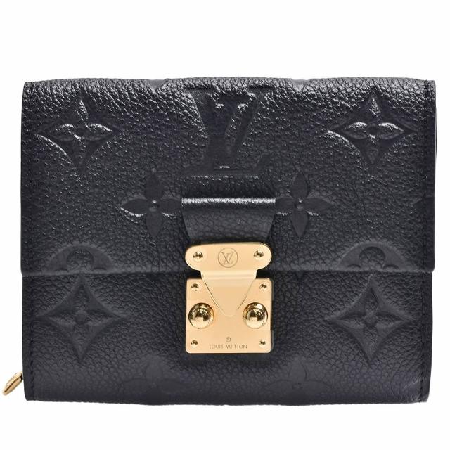 LV LOUIS VUITTON路易威登 M80880 經典 Metis Empreinte 壓花牛皮壓釦三折短夾