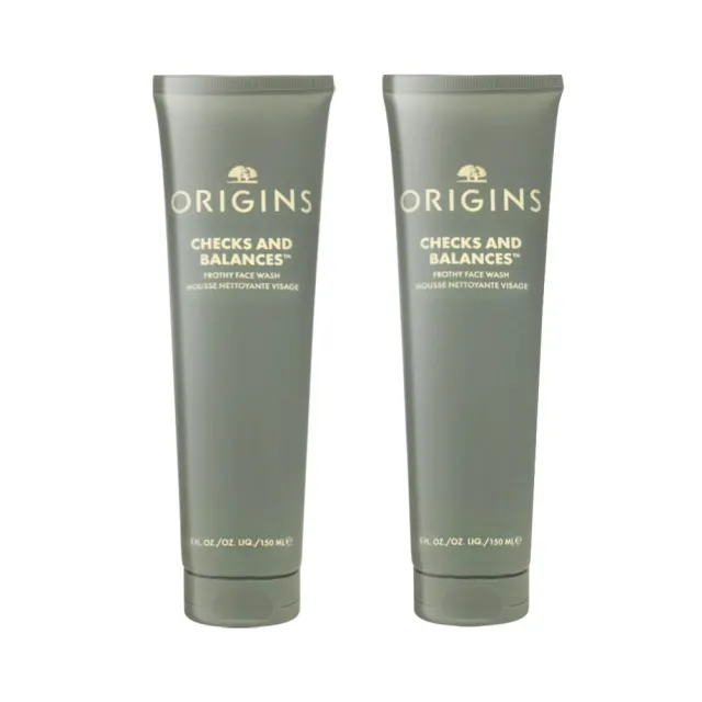 【ORIGINS 品木宣言】一舉兩得潔面慕絲 150ml 雙入組(國際航空版)