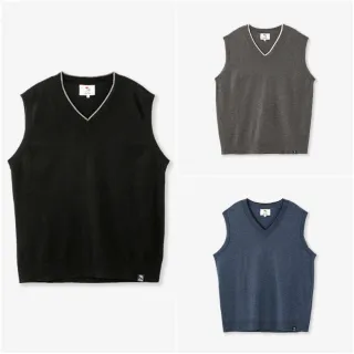 【Arnold Palmer 雨傘】男裝-喀什米爾混紡V領背心(多色選)