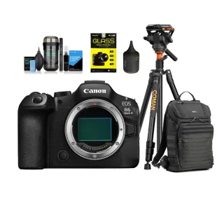 【Canon】EOS R6 Mark III R6M3+鋼化貼+FF06S腳架+BB nano氣吹+EY-15清潔組+創意坦克20L後背包(公司貨)