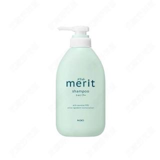【Kao 花王】merit 弱酸性無矽靈植物洗髮精 450ml