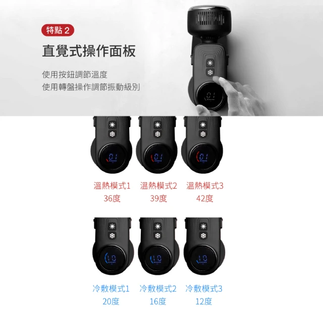 【開箱推薦】舒緩界的溫控專家：DOCTORAIR REG-03 冷熱敷按摩槍，冷敷、熱敷、震動一機三用！
