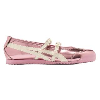 【Onitsuka Tiger】鬼塚虎 金屬感粉紅色 MEXICO 66 TGRS 休閒鞋 (1182A708-701)