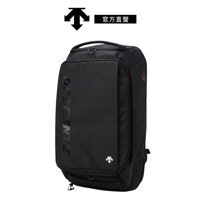 【DESCENTE】迪桑特 中性 55L 超大容量訓練背包(黑色)