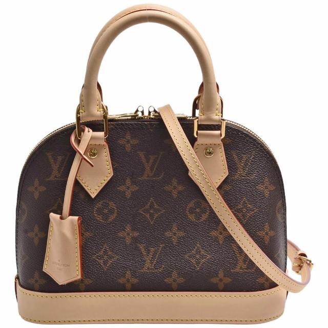 【Louis Vuitton 路易威登】M46990經典Monogram印花ALMA BB手提/斜背包(迷你)