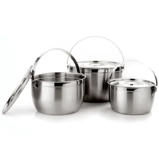 【美心 MASIONS】維多利亞 Victoria 皇家316不鏽鋼調理鍋(3入組 台灣製造)