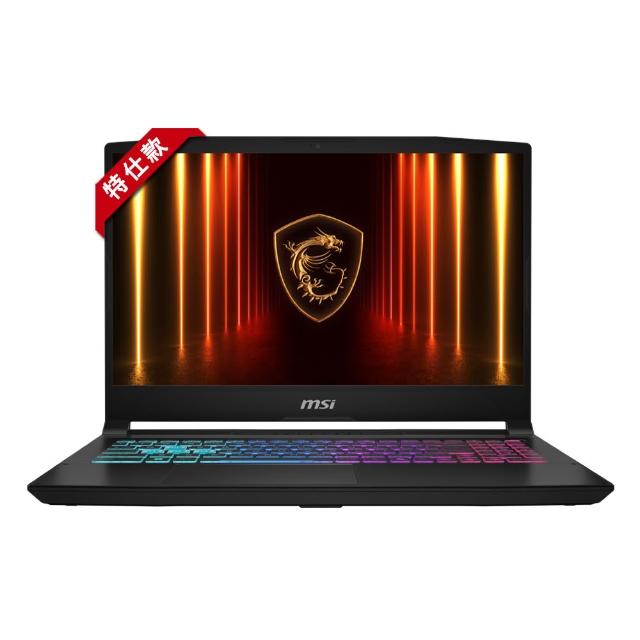 【MSI 微星】特仕15.6吋獨顯電競筆電(Katana 15 HX/i7-14650HX/16G+16G/1TB SSD/RTX5070/W11/B14WGK-647TW)