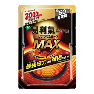 【易利氣 官方直營】磁力項圈 MAX(黑)