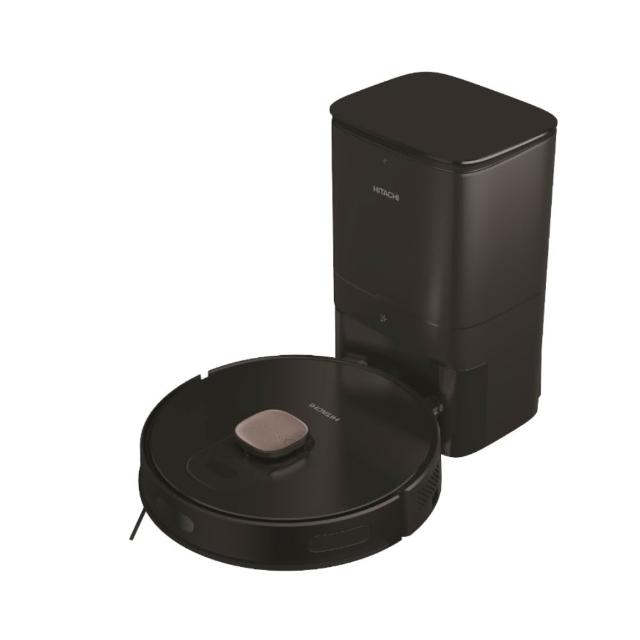  HITACHI 日立 RV-X20DPA 機器人吸塵器，採用先進雷射掃描技術建立精準地圖，支援自動回充功能，適用30坪以上空間。黑色外觀時尚大方，配備HEPA濾網、邊刷與清潔布，電池續航6-7.5小時，充電3-5小時。產地中國，110V電壓，BSMI認證R31270，全機1年保固。高效清潔您的家居，讓生活更輕鬆！ 