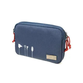 【Troika】交換禮物 3C線材周邊收納包#網狀多隔層(3C周邊收納手提包)