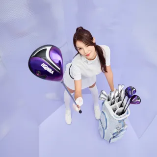 【HONMA 本間高爾夫】日本星空之紫3木7鐵BeZEAL 3 LADIES女仕球桿套組(贈限定桿套 不含球袋)