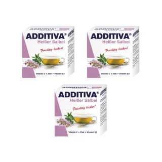 【德風】艾迪草本飲鼠尾草*3盒共30包(無咖啡因 維他命沖泡飲 維生素C D3 鋅)