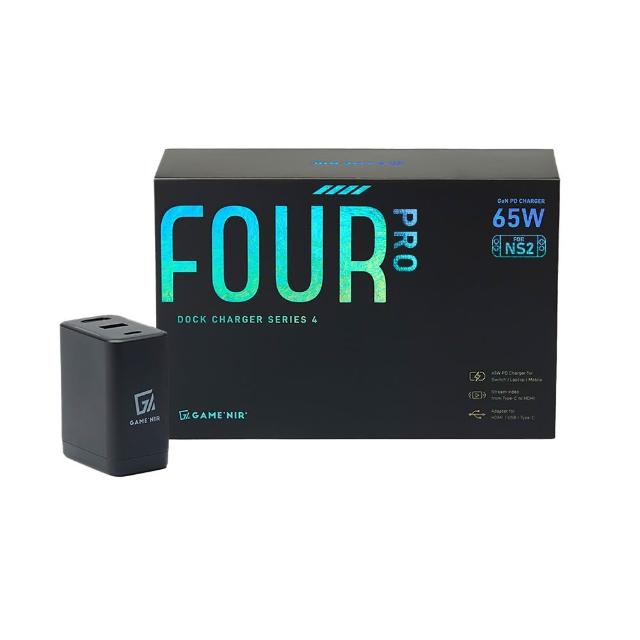 四代升級版 DOCK CHARGER4 PRO Switch2 轉接充電頭 4KHDMI 120hz iPhone 取代switch2底座 65W