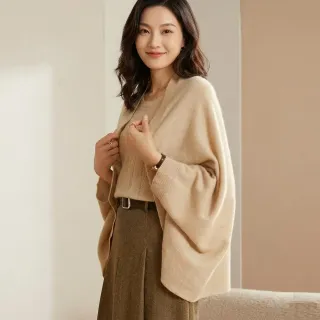 【古德斯】羊毛披肩斗篷(100%羊毛/交換禮物/聖誕禮物)