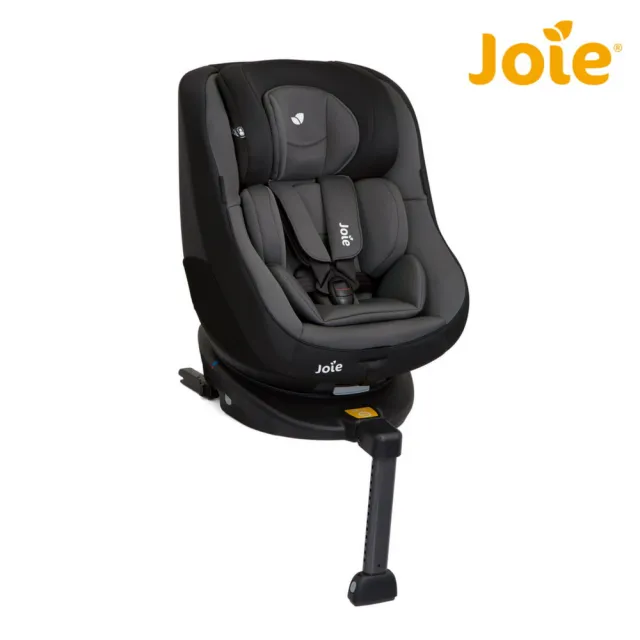 【Joie】spin360 isofix 0-4歲全方位安全座椅/旋轉汽座(黑色/momo獨家款)