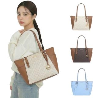 【Michael Kors】Charlotte系列防刮皮革托特包(35F0SCFT3L/35T0GCFT3B)