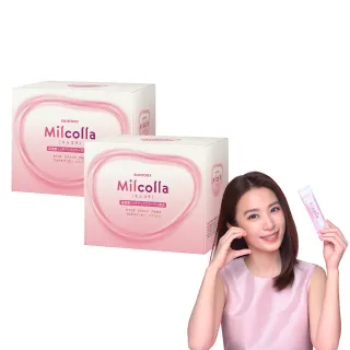 【Suntory 三得利官方直營】Milcolla 蜜露珂娜 30包x2盒組(膠原蛋白、維生素C、牛乳賽洛美、蛋白聚醣)