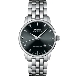 【MIDO】MIDO Baroncelli  典藏真愛 鋼帶款機械對錶(M86004181)