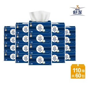 【Kleenex 舒潔】棉柔厚韌三層抽取衛生紙 110抽x30包/*2箱