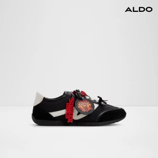 【ALDO】HELLFIRELIVES-Stranger Things 限量聯名綁帶休閒鞋-女鞋(黑色)