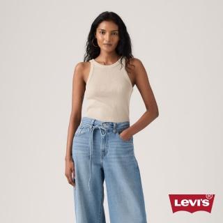 【LEVIS】羅紋窄肩背心 女生上衣 熱賣單品 A3381-0039