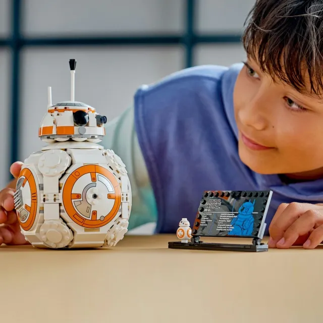 【LEGO 樂高】星際大戰系列 75452 宇航機器人 BB-8(機器人 星戰 積木 玩具)